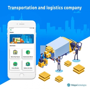 Get one of the best Transport and logistics app development 